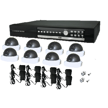 8 Camera with DVR Standalone 8 Camera with DVR Standalone